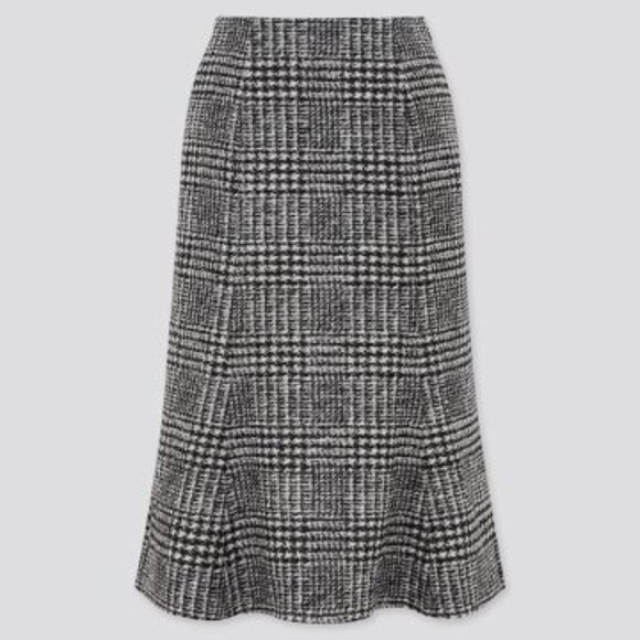 Uniqlo Wool Blend Flare Pencil Skirt - Picture 1 of 6